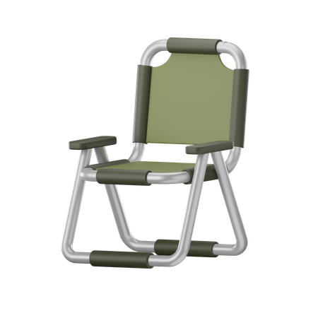 Campingstuhl  3D Icon