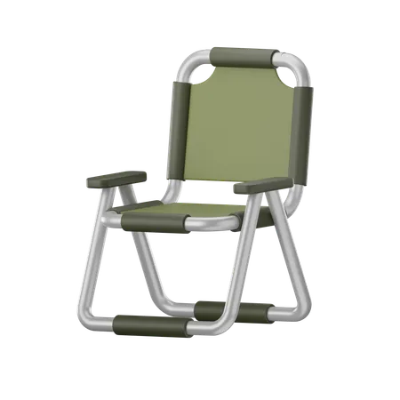 Campingstuhl  3D Icon