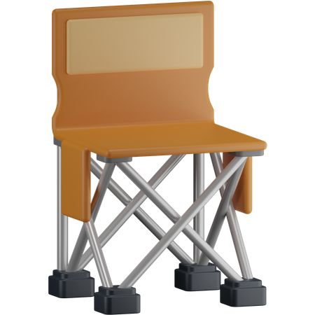 Campingstuhl  3D Icon