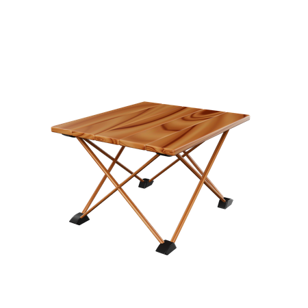Campingtisch  3D Icon