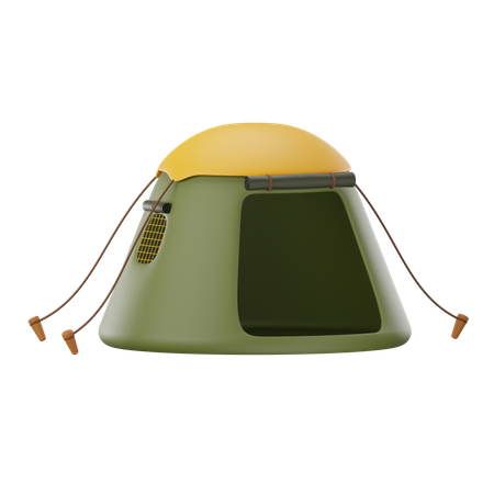 Camping Zelt  3D Icon