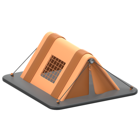 Camping Zelt  3D Icon