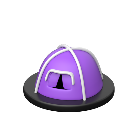 Camping Zelt  3D Icon