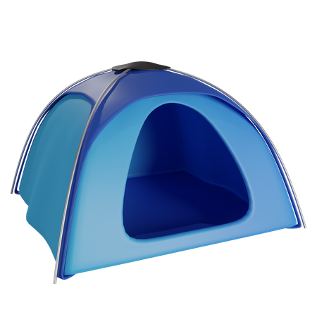 Camping Zelt  3D Illustration