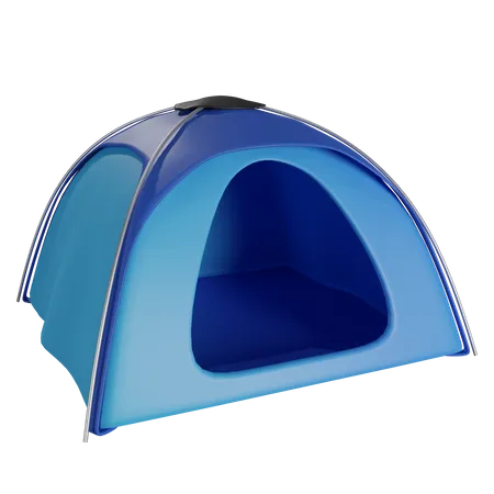 Camping Zelt  3D Illustration