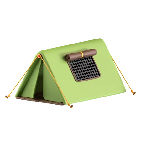 Camping Zelt  3D Icon