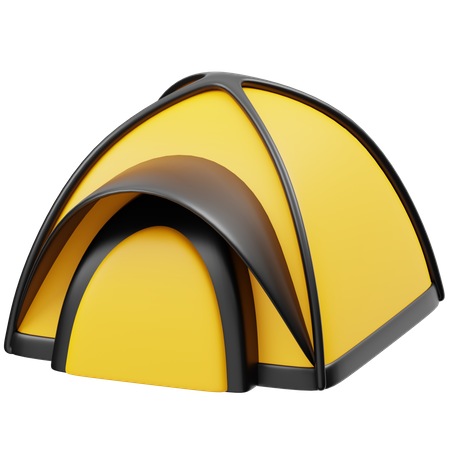 Camping Zelt  3D Icon