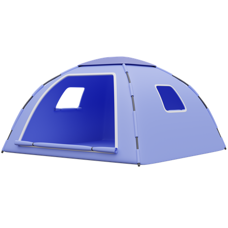 Camping Zelt  3D Icon