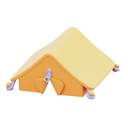 Camping Zelt  3D Icon