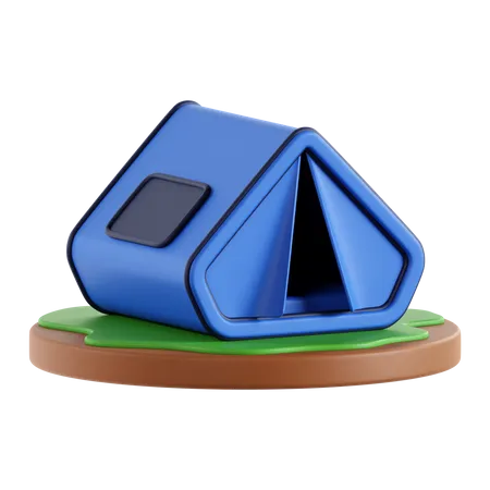 Camping Zelt  3D Icon