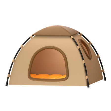 Camping Zelt  3D Icon