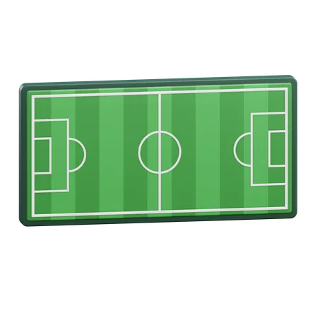 Campo de fútbol  3D Icon