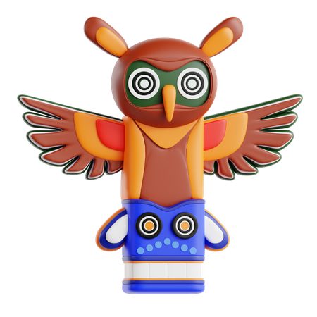 Campo de totem  3D Icon