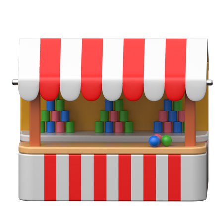 Can knockout Game  3D Icon