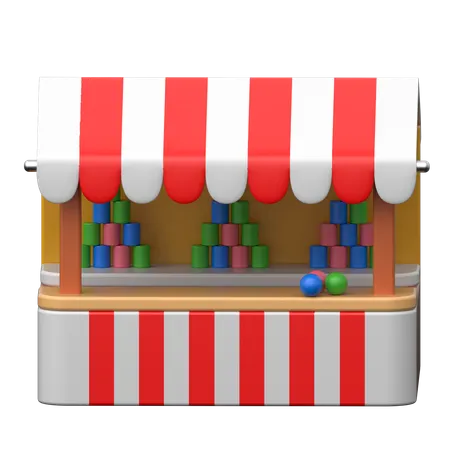 Can knockout Game  3D Icon