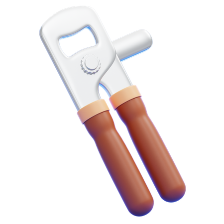 Can Opener  3D Icon