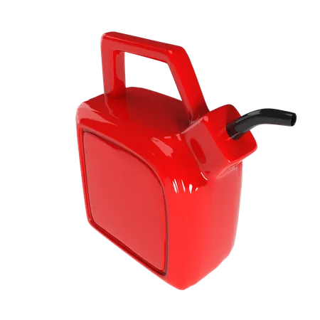 Caña de gasolina  3D Illustration