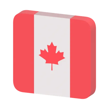 Canada Flag  3D Icon