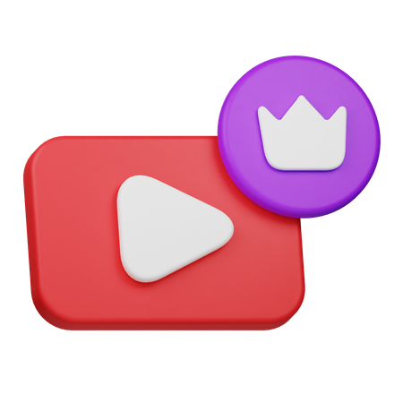 Assinatura de canal  3D Icon