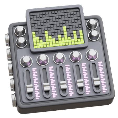 Canal de áudio  3D Icon