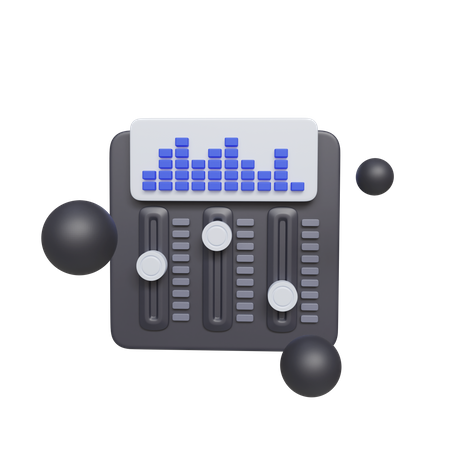 Canal de áudio  3D Icon