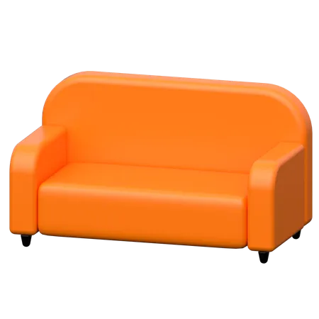 Canapé  3D Icon