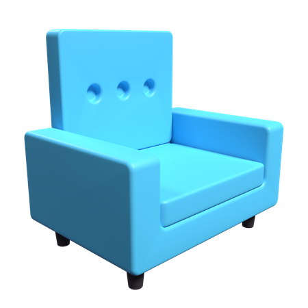 Canapé  3D Icon