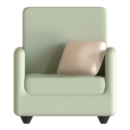 Canapé  3D Icon