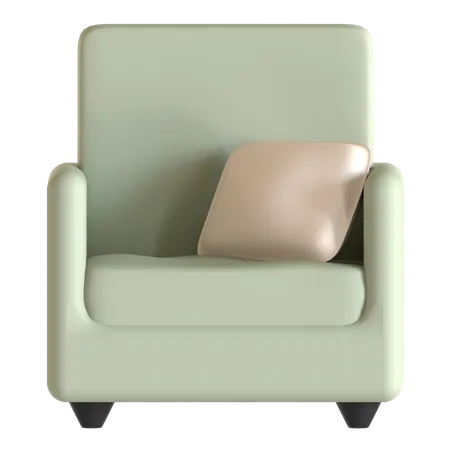 Canapé  3D Icon