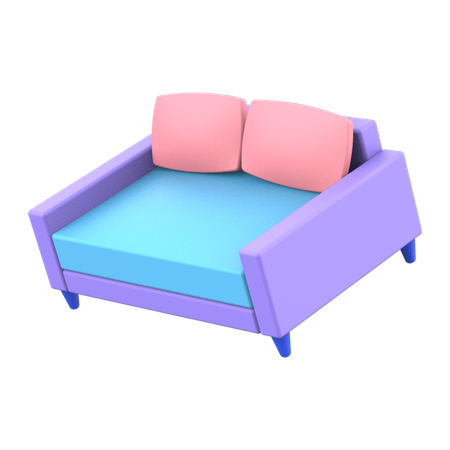 Canapé  3D Illustration