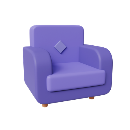 Canapé  3D Icon