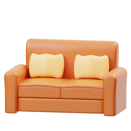 Canapé  3D Icon