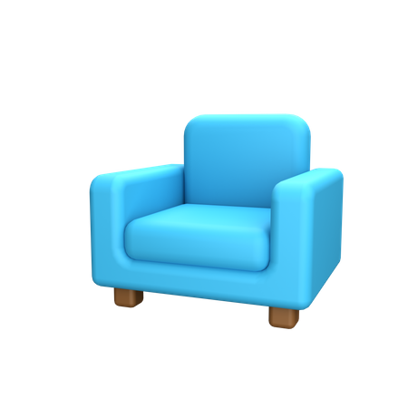 Canapé  3D Icon