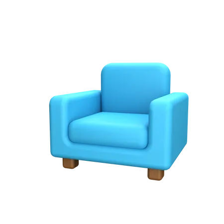 Canapé  3D Icon