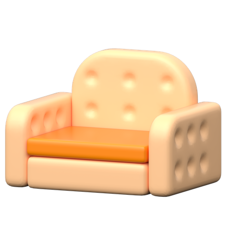 Canapé  3D Icon