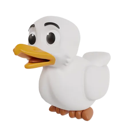 Canard  3D Icon