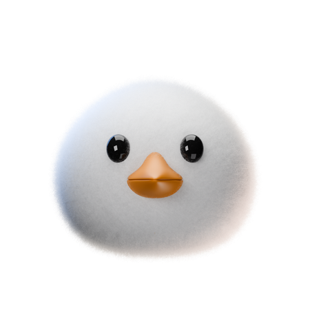 Canard  3D Icon