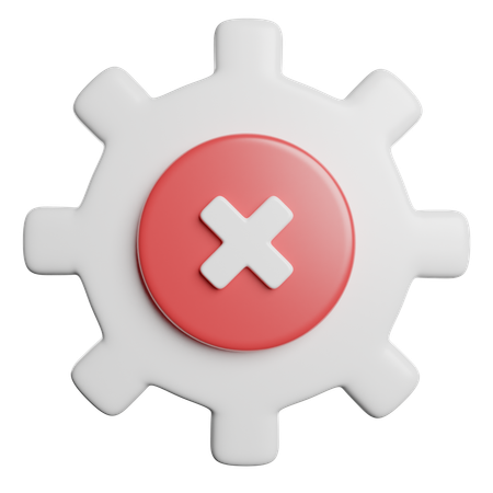 Cancel  3D Icon