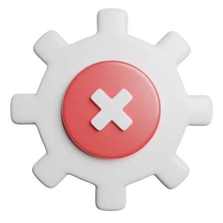 Cancel  3D Icon