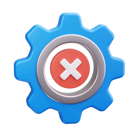 Cancel  3D Icon