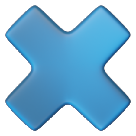 Cancel  3D Icon