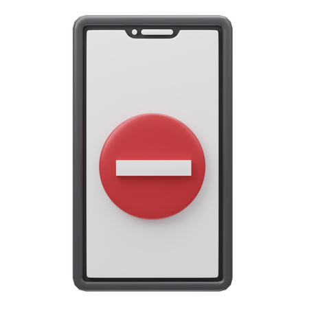 Cancel  3D Icon