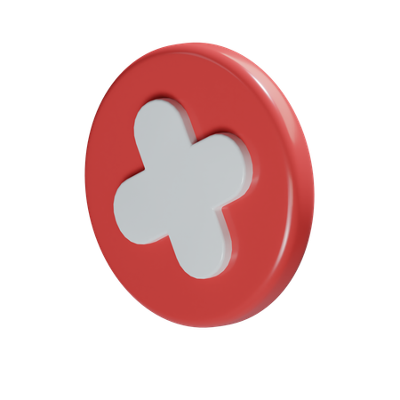 Cancel Button  3D Icon