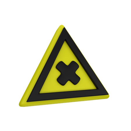 Cancel sign  3D Icon