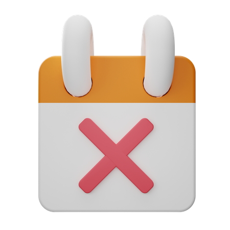 Cancel Travel  3D Icon