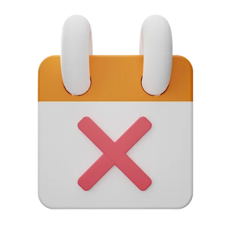 Cancel Travel  3D Icon