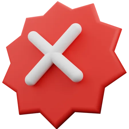 Cancelar  3D Icon