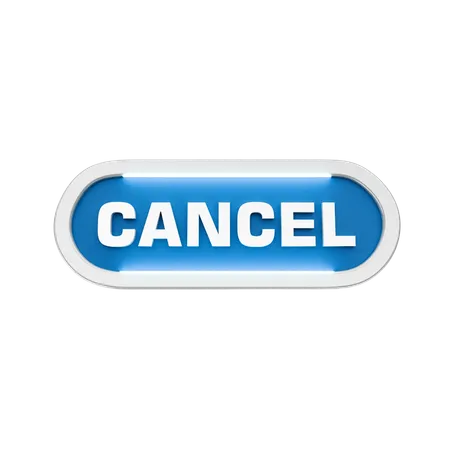 Cancelar  3D Icon