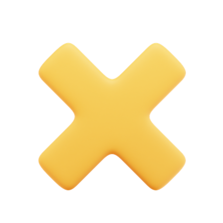 Cancelar  3D Icon