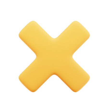 Cancelar  3D Icon